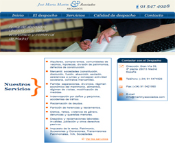 martin y asociados homepage